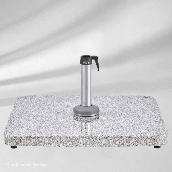 Granitsockel M4 120 kg inkl. Standrohr | Glatz Fortero Granitsockel M4 120 kg inkl. Standrohr | Glatz Fortero