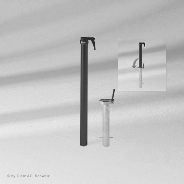 Bodenhülse PX inkl. Übergangsrohr PX | Glatz Fortero | Sunwing Casa Bodenhülse PX inkl. Übergangsrohr PX | Glatz Fortero | Sunwing Casa