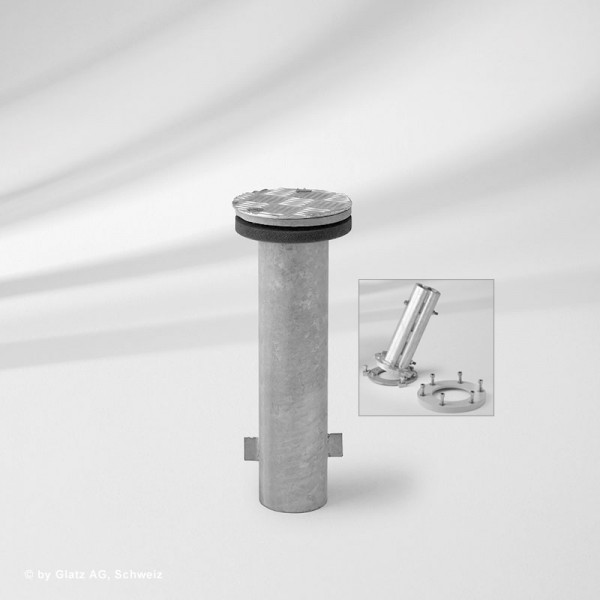 Bodenhülse M8 inkl. Aufstellscharnier | Glatz Palazzo Style | Palazzo Noblesse Bodenhülse M8 inkl. Aufstellscharnier | Glatz Palazzo Style | Palazzo Noblesse