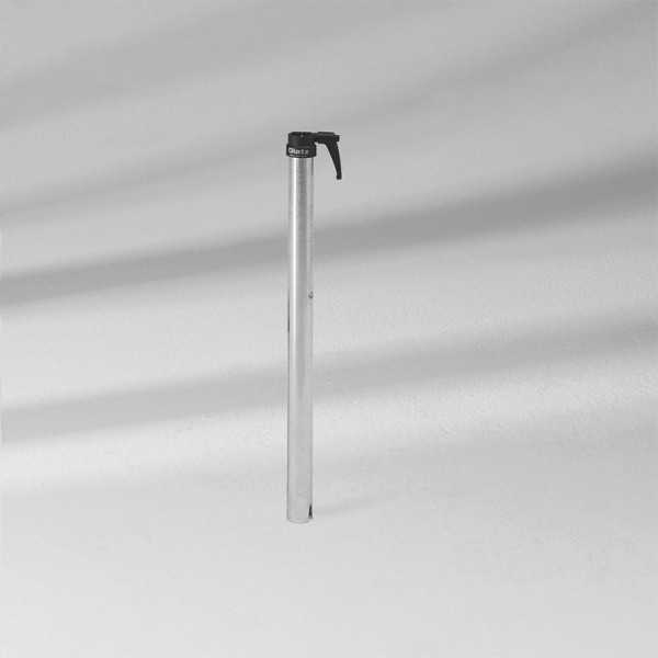 Übergangsrohr PX, Ø 48 / 55 mm, Stahl verzinkt Übergangsrohr PX, Ø 48 / 55 mm, Stahl verzinkt