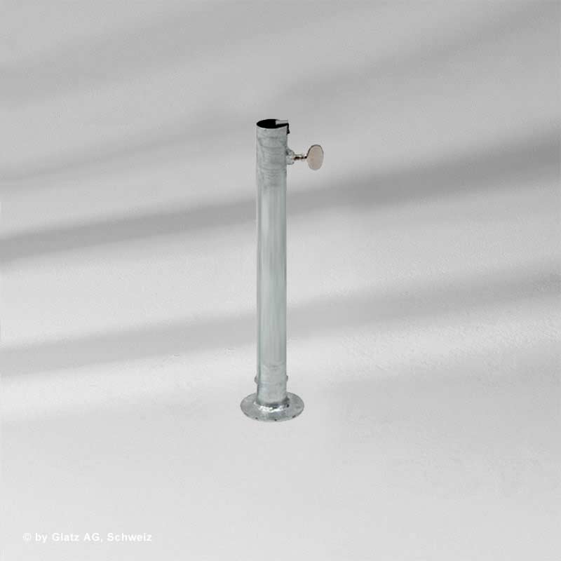 Glatz Standrohr Z, Ø 25 33 mm aus verzinktem Stahl