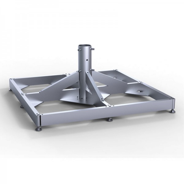 Standrahmen mit Schrägausgleich AZ112, abschließbar, ohne Platten Standrahmen mit Schrägausgleich AZ112, abschließbar, ohne Platten