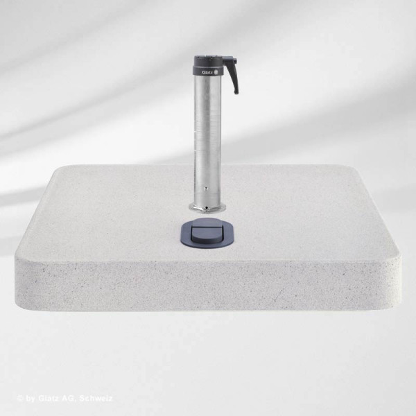 Rollensockel Z 90 kg inkl. Standrohr Z | Glatz Sunwing Casa | Teakwood | Pendalex P+ Rollensockel Z 90 kg inkl. Standrohr Z | Glatz Sunwing Casa | Teakwood | Pendalex P+