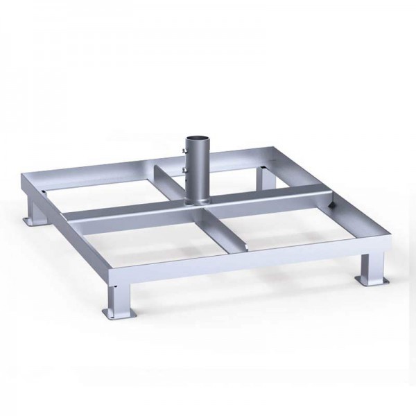 Standrahmen mit Füßen SZ420, ohne Platten Standrahmen mit Füßen SZ420, ohne Platten