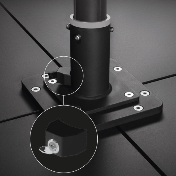 Bahama One I Stahlplattenständer Bahama One I Stahlplattenständer