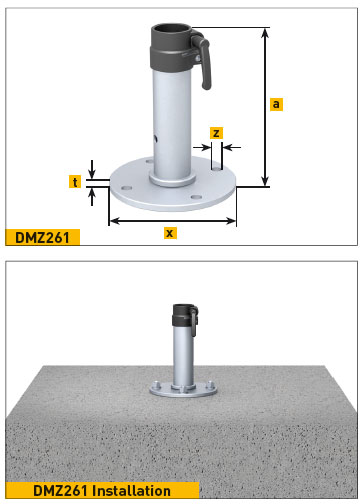 May Ankerplatte DMZ261