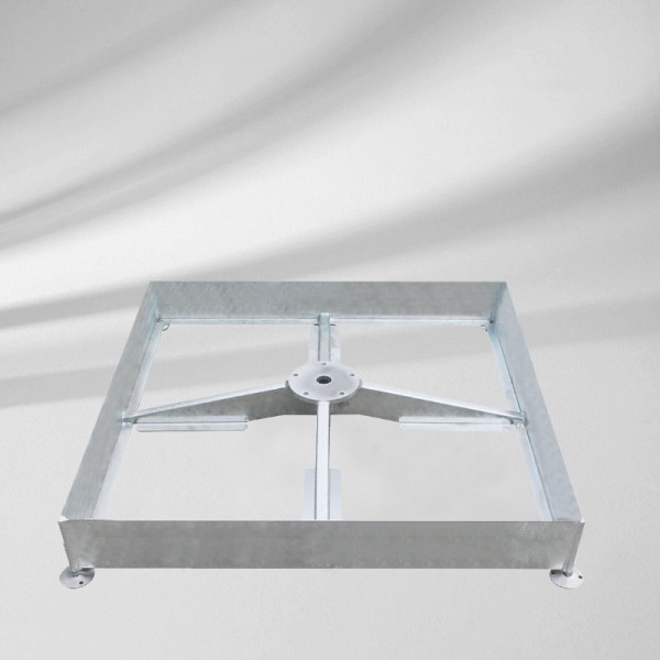 Sockel M4, 180 kg, verzinkt Sockel M4, 180 kg, verzinkt