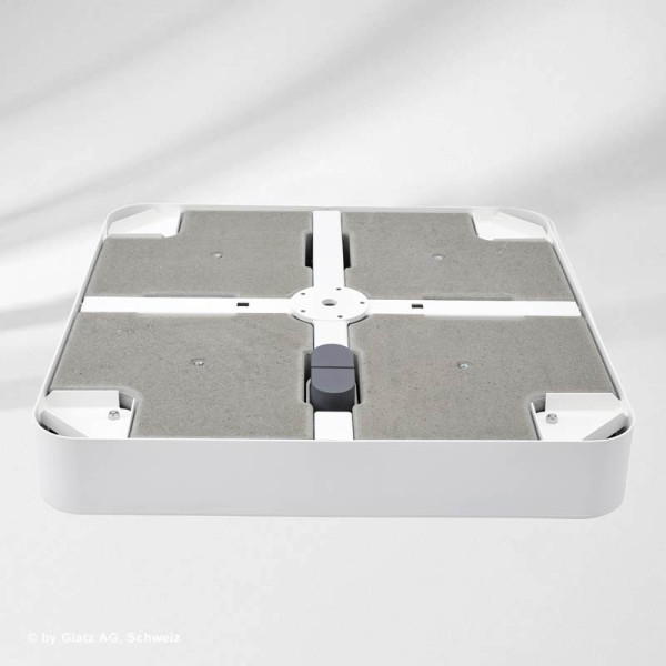 Rollensockel M4, 180 kg mit Decorplatte Rollensockel M4, 180 kg mit Decorplatte