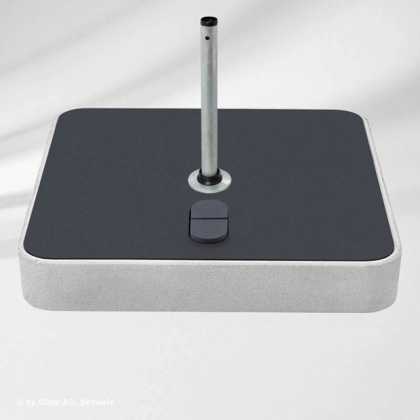 Rollensockel Z 55 kg mit Decor inkl. Standrohr | Glatz Vita Piana | Vita Torna Rollensockel Z 55 kg mit Decor inkl. Standrohr | Glatz Vita Piana | Vita Torna