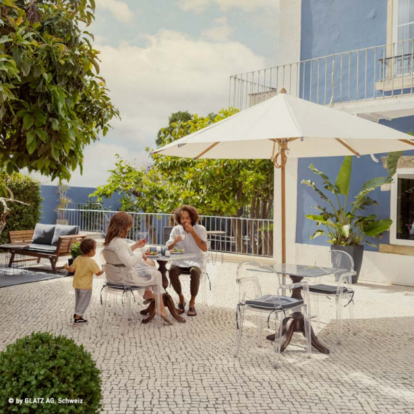 Teakwood Glatz Sonnenschirm I Teakwood