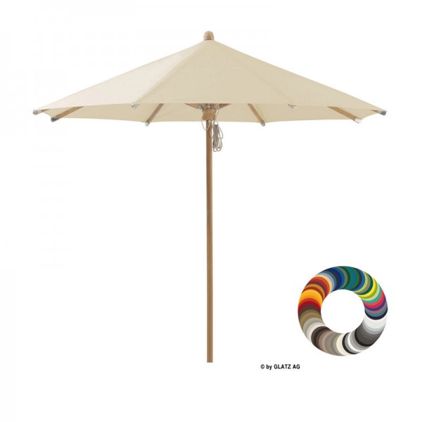 Teakwood Glatz Sonnenschirm I Teakwood