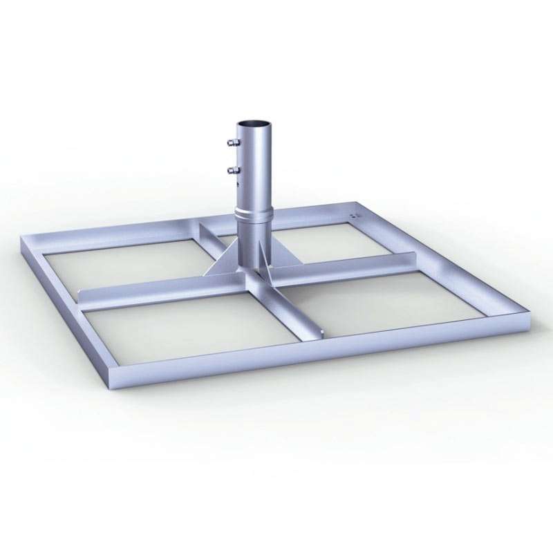 Standrahmen SZ208 mit Standrohr - spezial | Plattenständer