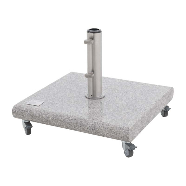 Granit Rollensockel 50 kg Knirps Granit Rollensockel 50 kg mit Edelstahlstandrohr