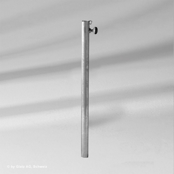 Übergangsrohr ST, Ø 25 – 33 mm, Stahl verzinkt (ohne Bodenhülse) Übergangsrohr ST, Ø 25 – 33 mm, Stahl verzinkt (ohne Bodenhülse)