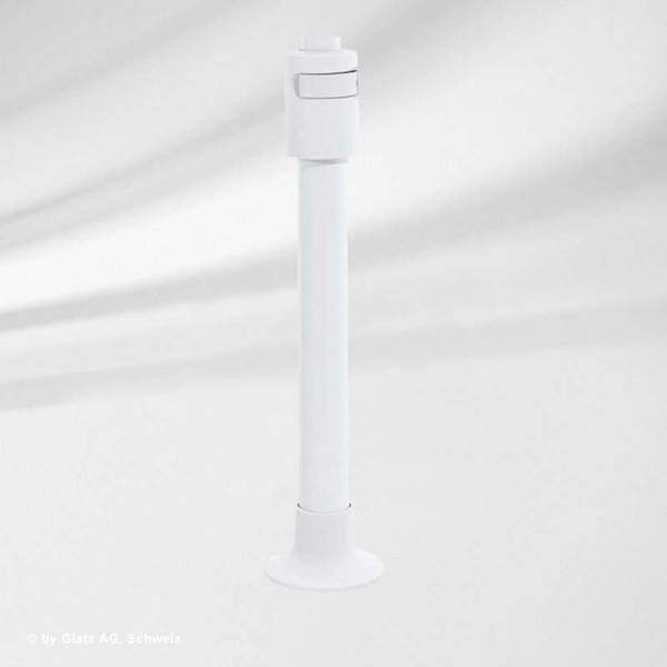 Unterstock m. Höhenverstellung, matt weiss Unterstock m. Höhenverstellung, matt weiss