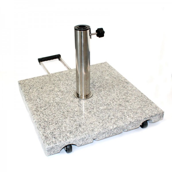 Granitständer 40 kg mit ausziehbaren Handriff und Rollen Granitständer 40 kg mit ausziehbaren Handriff und Rollen