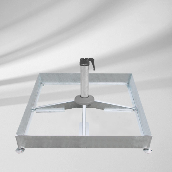 Sockel M4 120 kg inkl. Standrohr | Glatz Fortero | Sunwing Casa Sockel M4 120 kg inkl. Standrohr | Glatz Fortero | Sunwing Casa