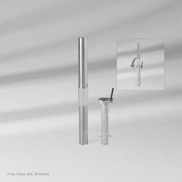 Bodenhülse PX inkl. Übergangsrohr P+ | Pendalex P+ Bodenhülse PX inkl. Übergangsrohr P+ | Pendalex P+