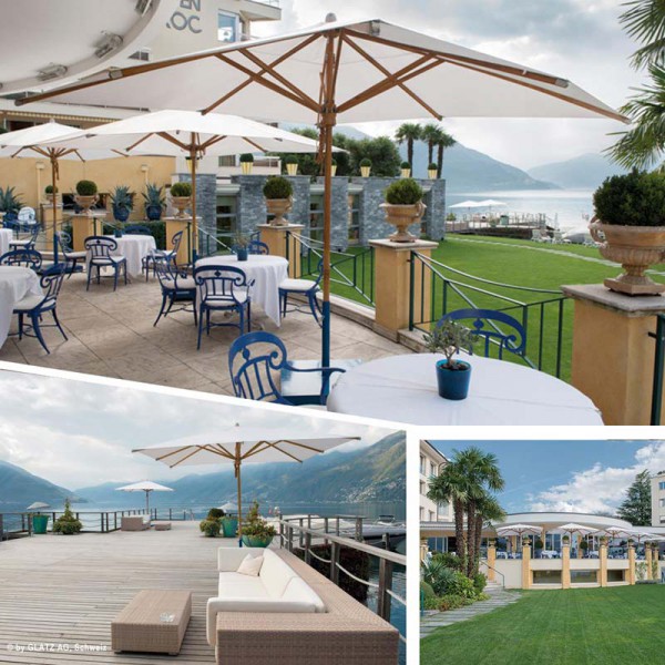 Teakwood Glatz Sonnenschirm I Teakwood