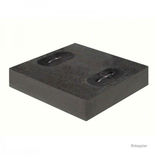Doppler Design Granitplatte, 55 kg, anthrazit Doppler Design Granitplatte, 55 kg, anthrazit