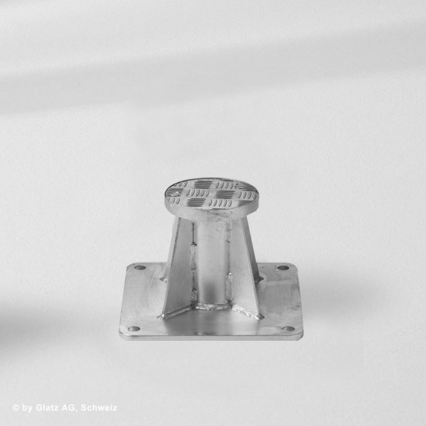 Montageplatte M8 spezial, für Aufbauhöhe 150 - 350 mm Montageplatte M8 spezial, für Aufbauhöhe 150 - 350 mm