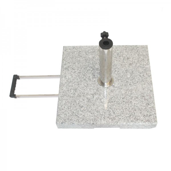 Granitständer 40 kg mit ausziehbaren Handriff und Rollen Granitständer 40 kg mit ausziehbaren Handriff und Rollen