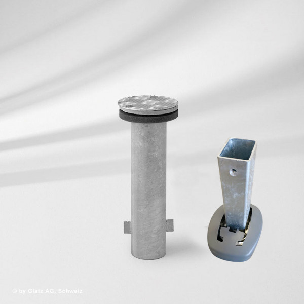 Bodenhülse M4 inkl. Standrohr | Glatz Ambiente Nova Bodenhülse M4 inkl. Standrohr | Glatz Ambiente Nova