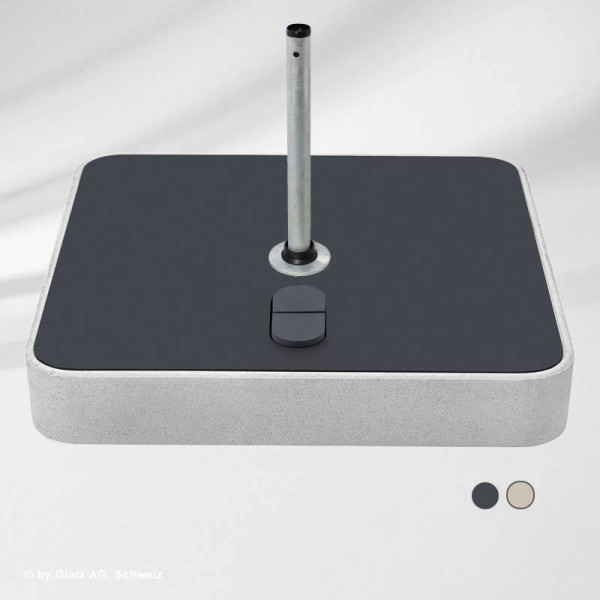 Rollensockel Z 55 kg mit Decor inkl. Standrohr | Glatz Vita Piana | Vita Torna Rollensockel Z 55 kg mit Decor inkl. Standrohr | Glatz Vita Piana | Vita Torna