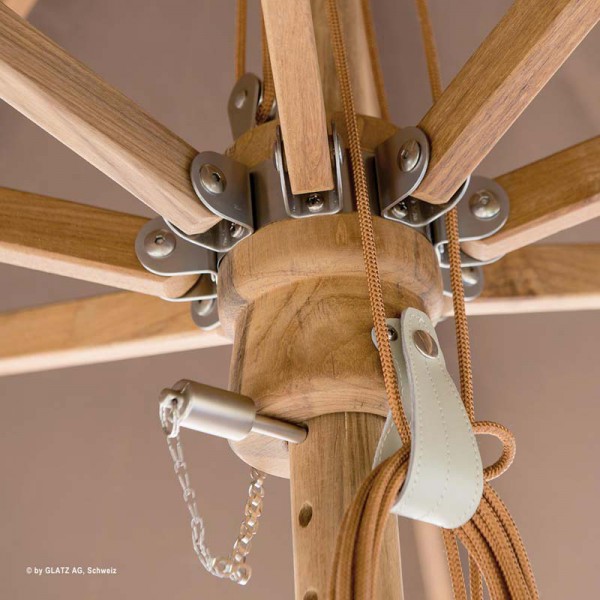 Teakwood Glatz Sonnenschirm I Teakwood