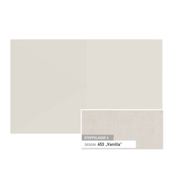 Alu-Smart Glatz Alu-Smart Ersatzbespannung 210 x 150 cm - 453 Vanilla