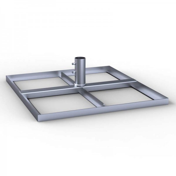 Standrahmen SZ411 mit Standrohr, ohne Platten Standrahmen SZ411 mit Standrohr, ohne Platten