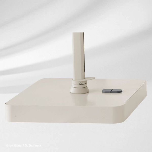 Rollensockel M4 180 kg Rollensockel M4, 180 kg mit Vita Decorplatte