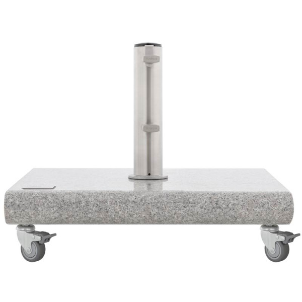 Granit Rollensockel 50 kg Knirps Granit Rollensockel 50 kg mit Edelstahlstandrohr