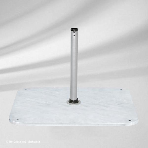 Stahlsockel Z 40 kg inkl. Standrohr | Glatz Smart Stahlsockel Z 40 kg inkl. Standrohr | Glatz Smart