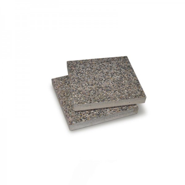 Platten-Set, 4 Stück, Beton Platten-Set, 4 Stück, Beton