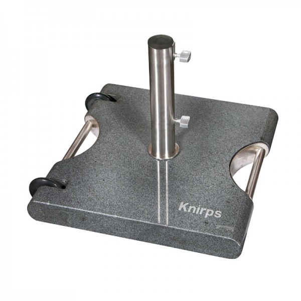 Trolley Granitsockel 50kg Knirps Trolley Granitsockel 50 kg mit Edelstahlstandrohr