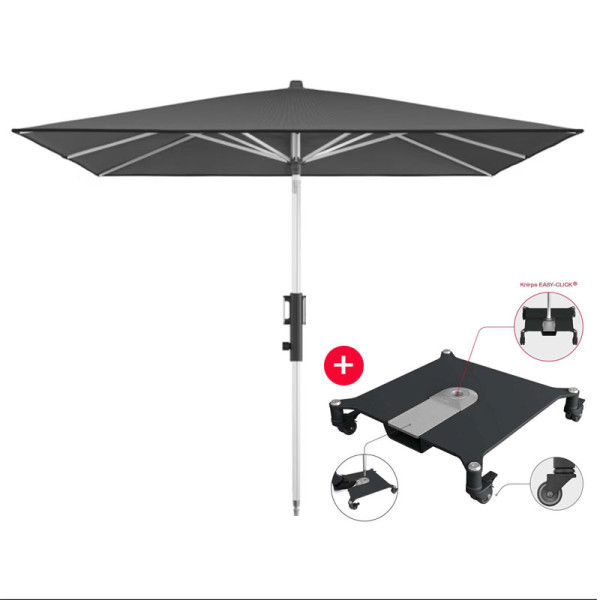 Phoenix Knirps Sonnenschirm | Phoenix 240 x 240 cm - inkl. Ständer -