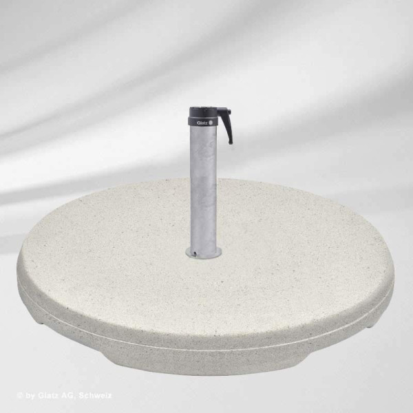 Betonsockel Z 70 kg inkl. Standrohr | Glatz Teakwood | Fortero Betonsockel Z 70 kg inkl. Standrohr | Glatz Teakwood | Fortero