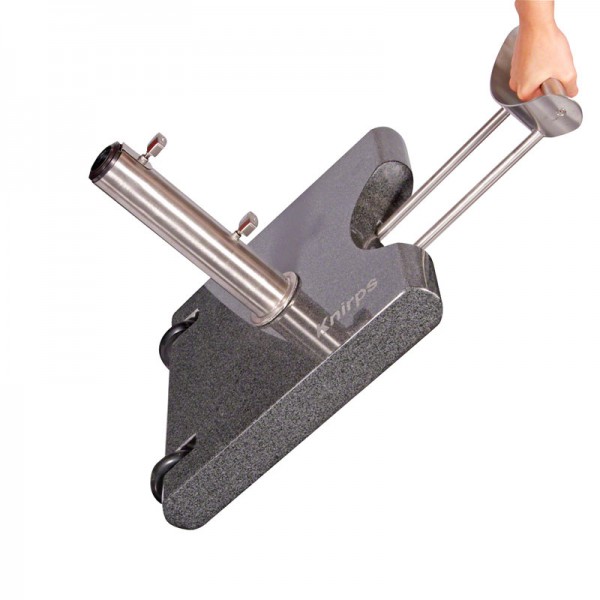 Trolley Granitsockel 40kg Knirps Trolley Granitsockel 40 kg mit Edelstahlstandrohr