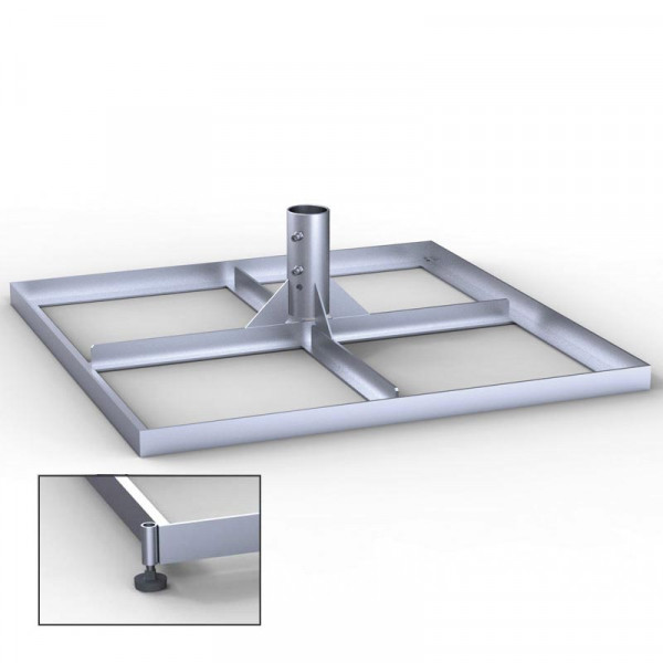 Standrahmen mit Schrägausgleich SZ203, ohne Platten Standrahmen mit Schrägausgleich SZ203, ohne Platten