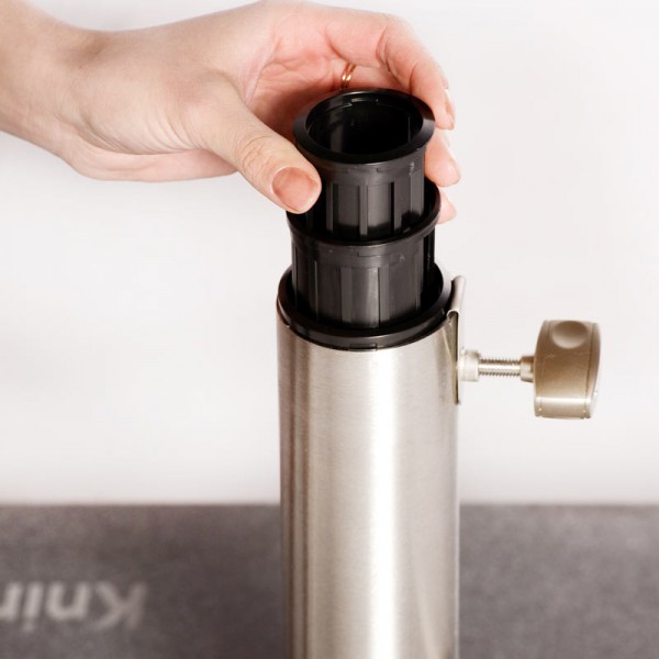 Balkon Granitsockel 25kg Knirps Balkon Granitsockel 25 kg mit Edelstahlstandrohr