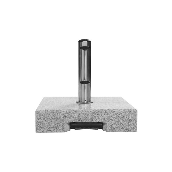 Doppler Granitsockel 50 kg mit ausziehbaren Handriff und Rollen Doppler Granitsockel 50 kg mit ausziehbaren Handriff und Rollen