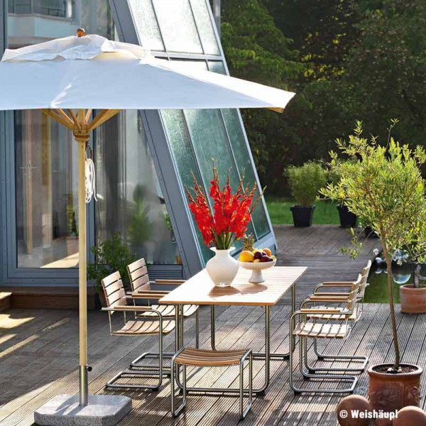 Klassiker Weißhäupl Klassiker Holzsonnenschirm