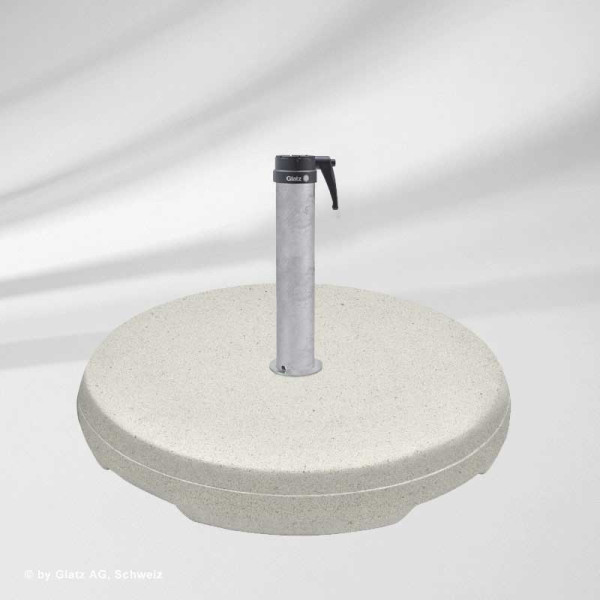 Betonsockel Z 40 kg inkl. Standrohr | Glatz Piazzino | Teakwood Betonsockel Z 40 kg inkl. Standrohr | Glatz Piazzino | Teakwood