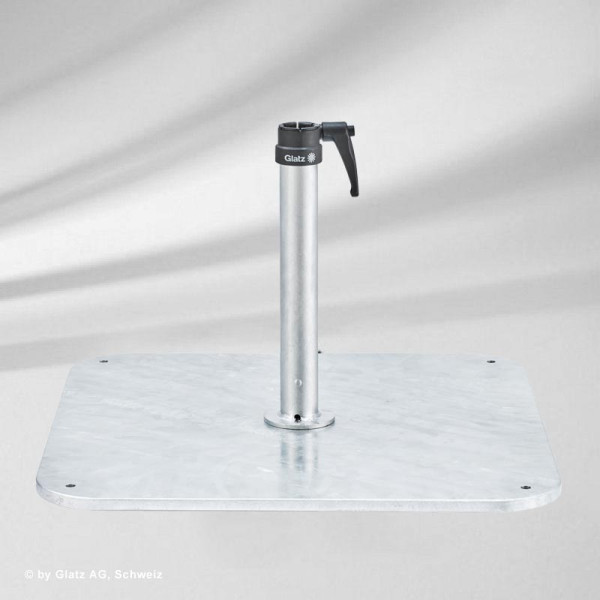 Stahlsockel Z 55 kg inkl. Standrohr | Glatz Alu-Smart | Alu-Twist | Fortino Stahlsockel Z 55 kg inkl. Standrohr | Glatz Alu-Smart | Alu-Twist | Fortino