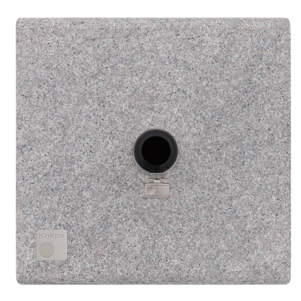 Granit Rollensockel 50 kg Knirps Granit Rollensockel 50 kg mit Edelstahlstandrohr