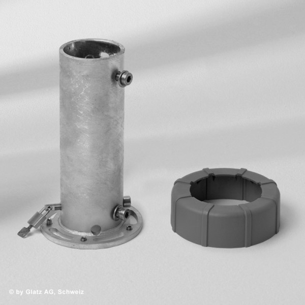 Standrohr M4 mit Profil PzS/PzN Standrohr M4 mit Profil PzS/PzN