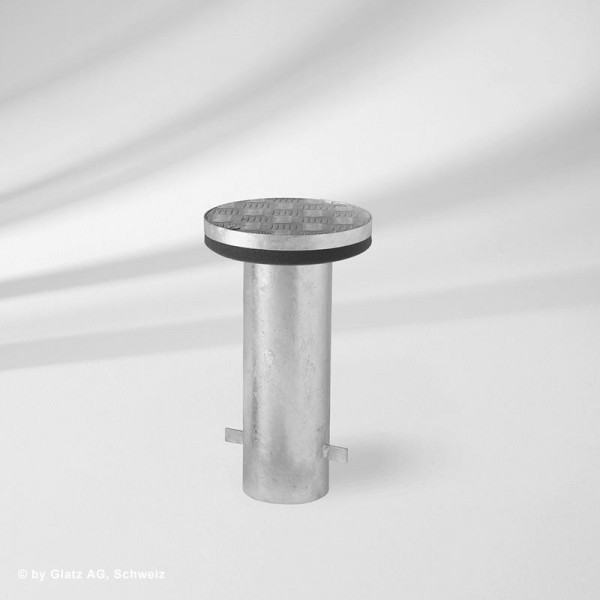 Bodenhülse M16, Stahl verzinkt Bodenhülse M16, Stahl verzinkt