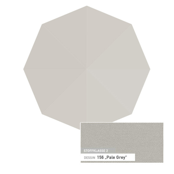 Alu-Smart Glatz Alu-Smart Ersatzbespannung Ø 250 cm - 156 Palegrey