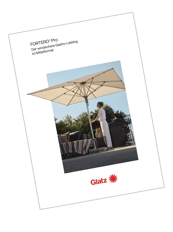 Sonnenschirm Fortero Pro Datenblatt
